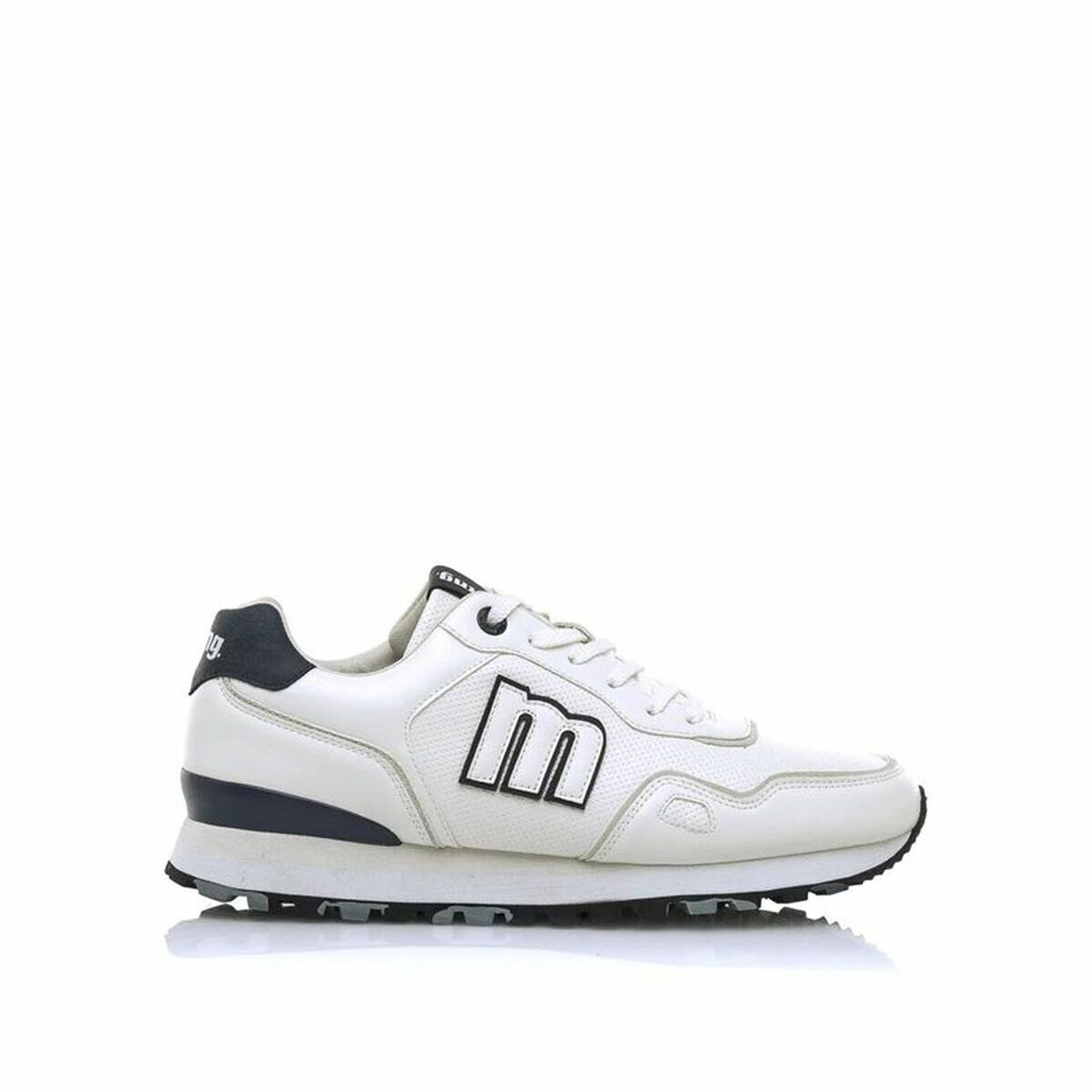 Sportskor Casual Herr Mustang Attitude Quart Vit
