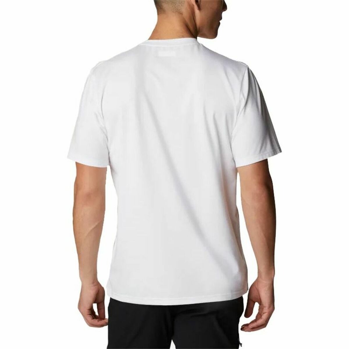 T-shirt med kortärm Herr Columbia Sun Trek Vit Män - 2