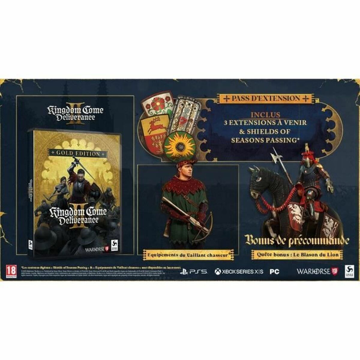 Xbox Series X Videospel Deep Silver Kingdom Come Deliverance II - Edition Gold - 2