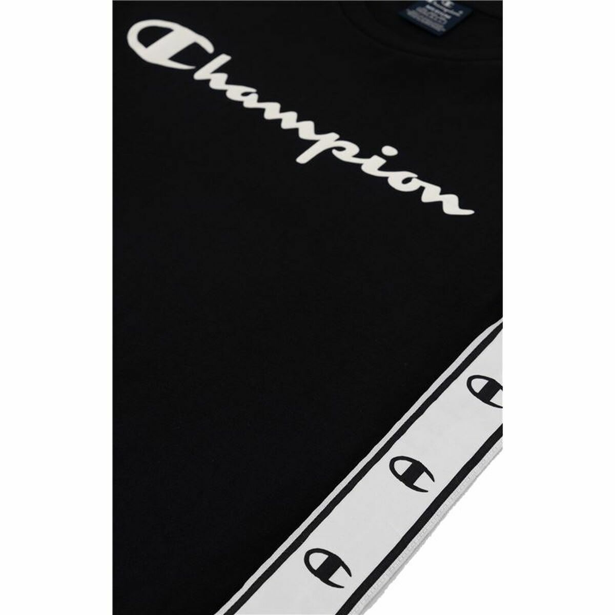 T-shirt med kortärm Herr Champion Crewneck Svart - 5