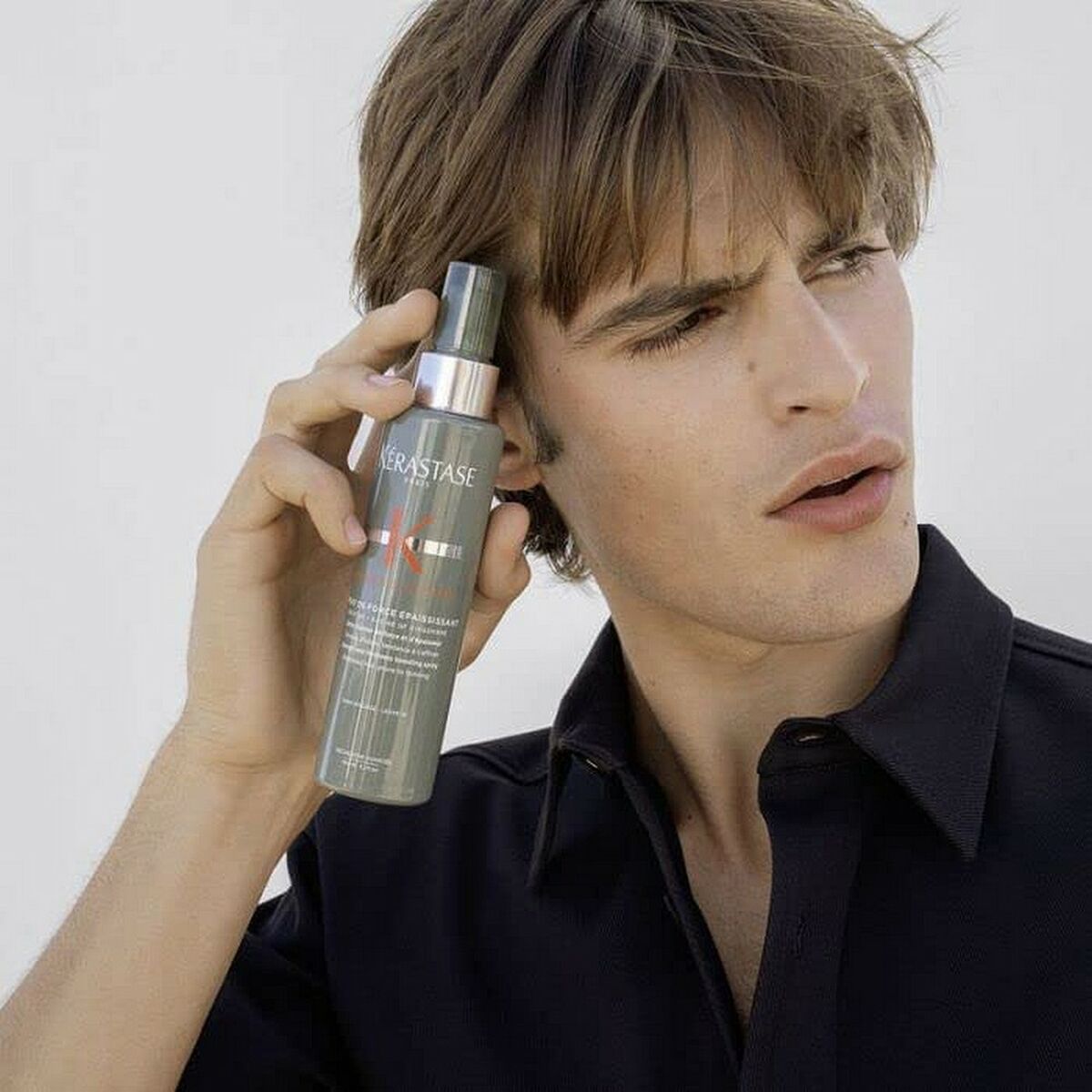 Anti-håravfall spray Kerastase Genesis Homme 150 ml Tjock - 2