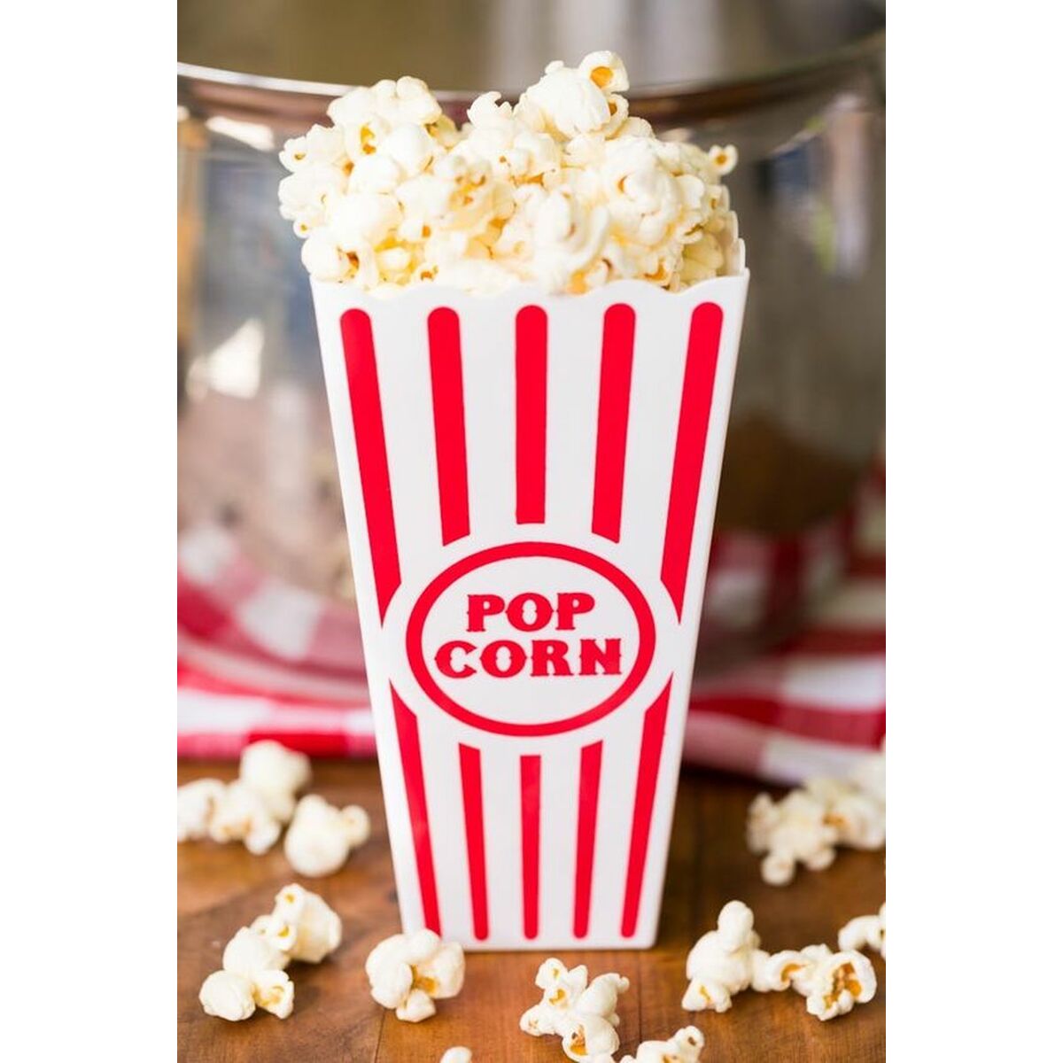 Serveringsskål till popcorn Algon 9,5 x 19,3 cm (24 antal) - 3