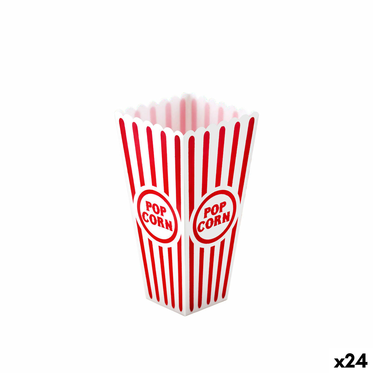 Serveringsskål till popcorn Algon 9,5 x 19,3 cm (24 antal)