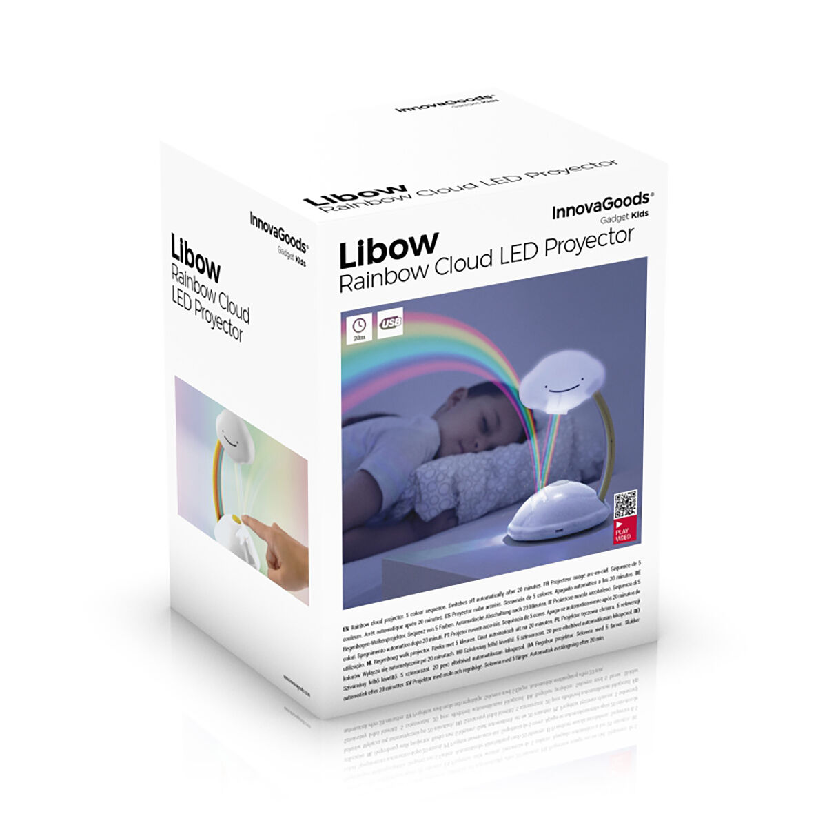 Regnbågsprojektor med LED Libow InnovaGoods - 9