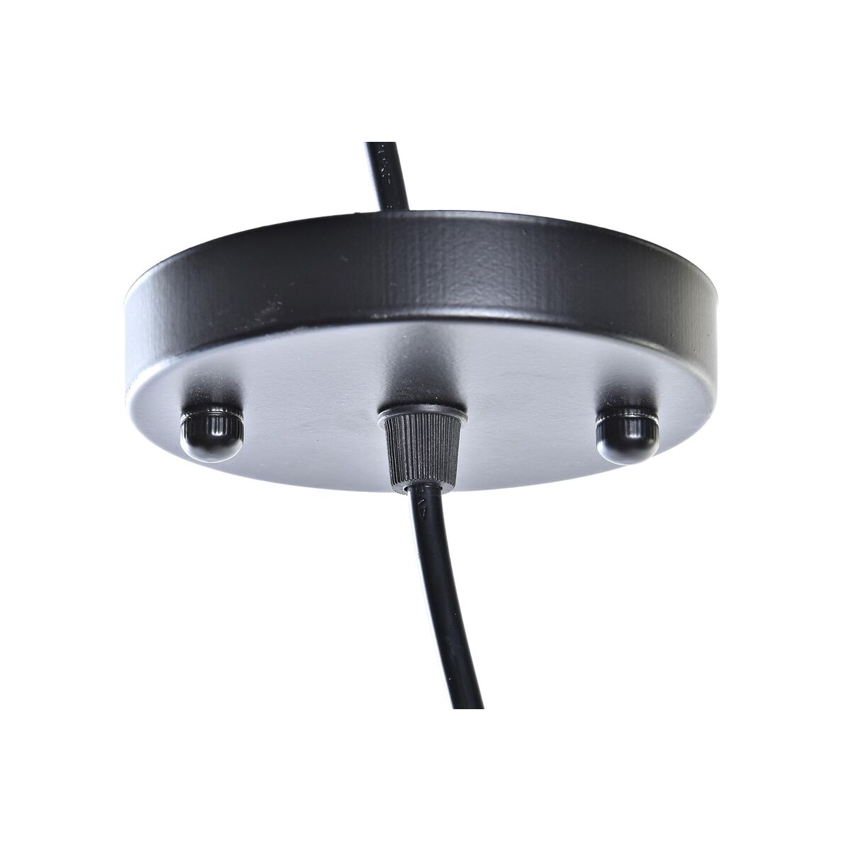 Taklampa DKD Home Decor Svart Brun 220 V 50 W (36 x 36 x 48 cm) - 3