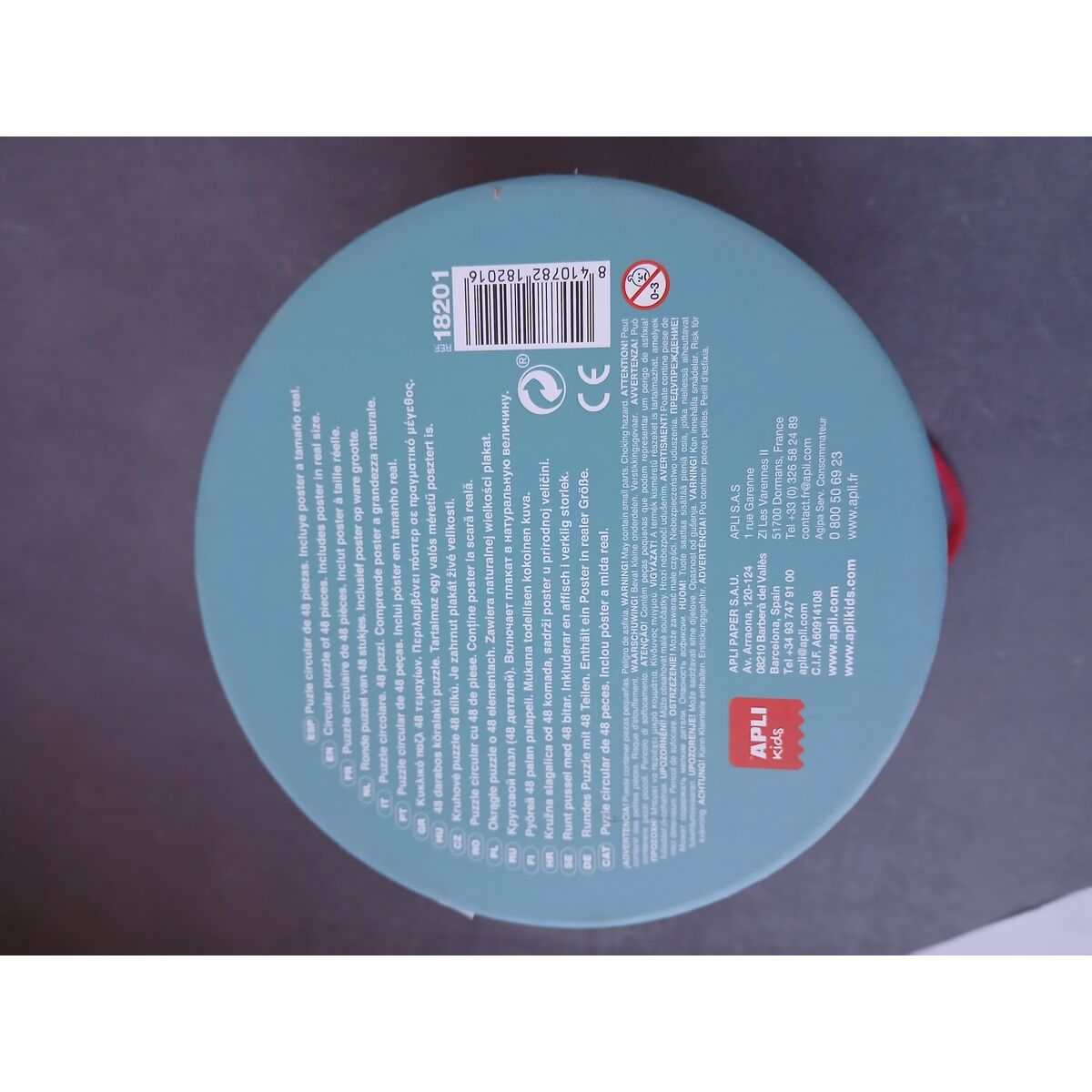 Pussel Apli Rund - 5