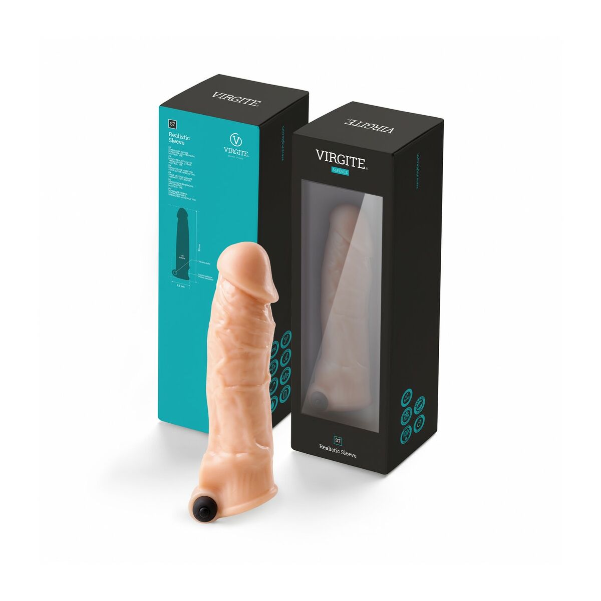 Penisskydd Virgite 21 cm - 2