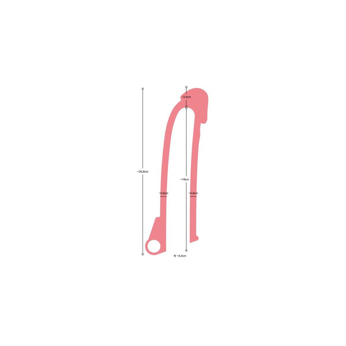 Penisskydd Virgite 21 cm - 5