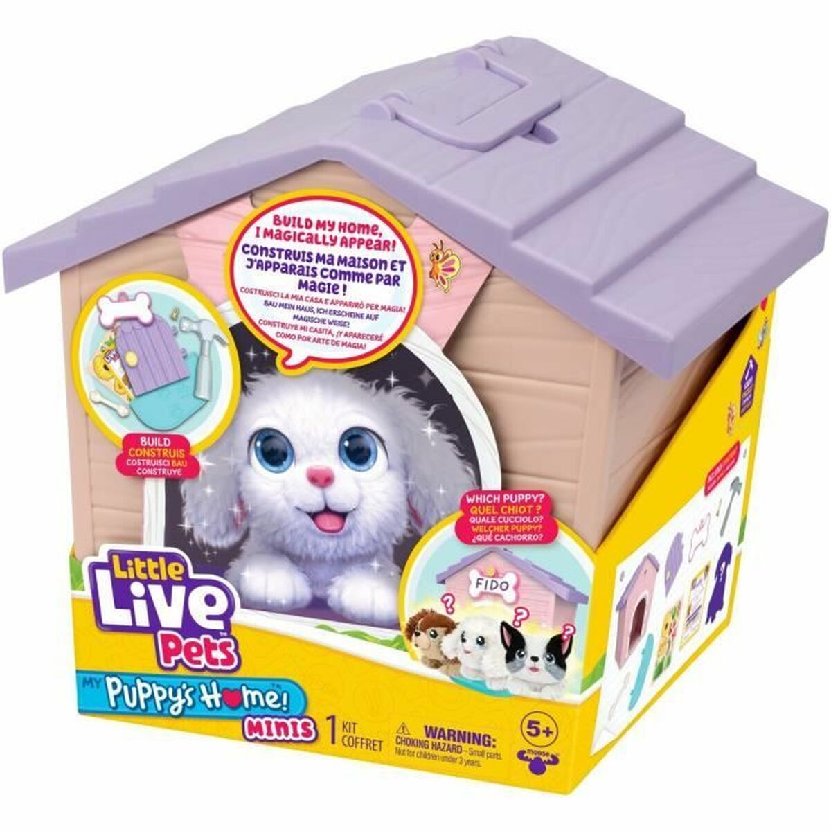 Mjukisleksak Little Live Pets Surprise Niche Rosa Plysch Groda Hund - 3