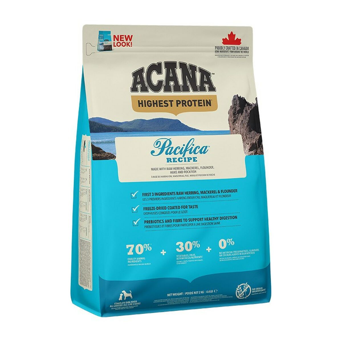 Foder Acana Pacifica Fisk 2 Kg