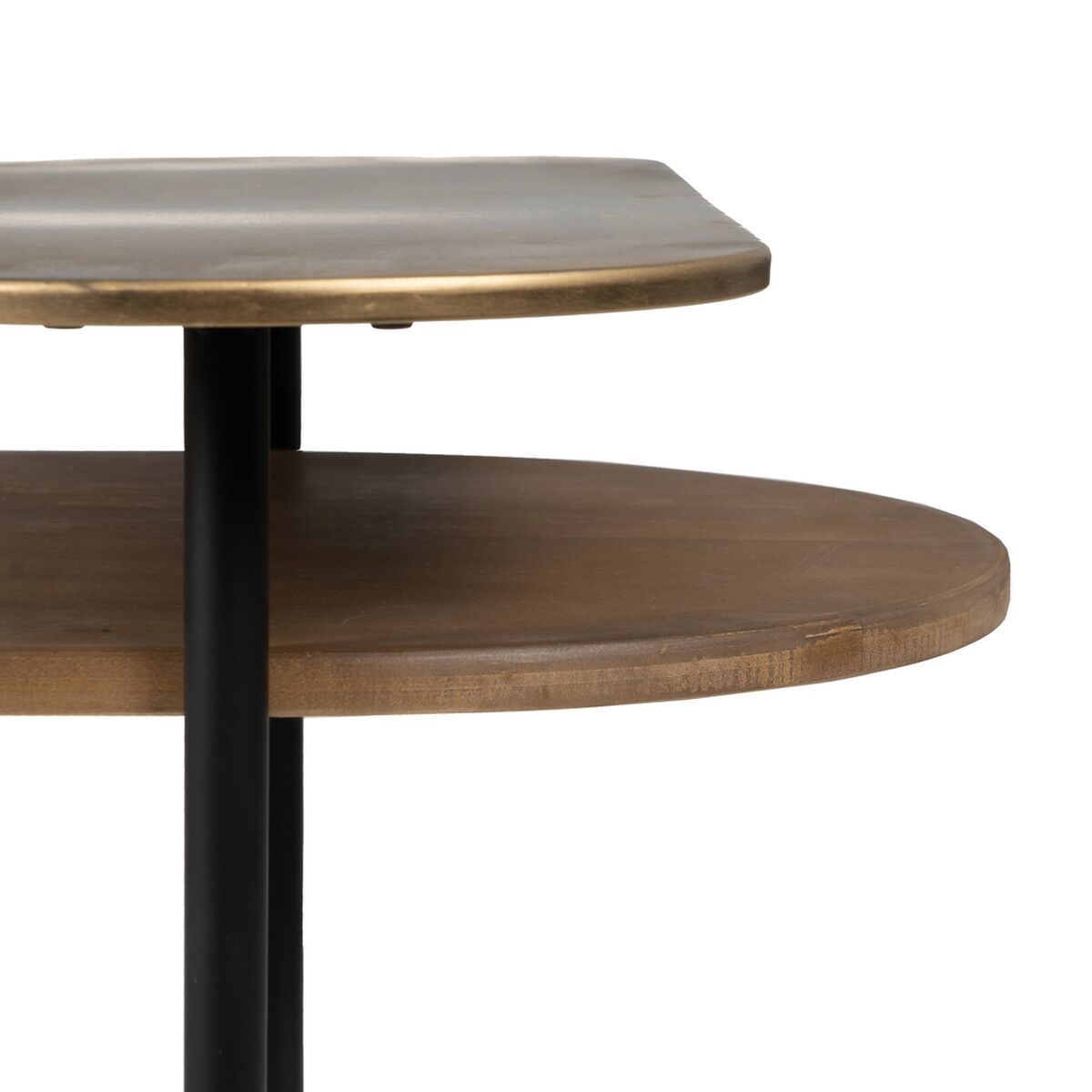 Soffbord Gyllene Trä Järn 116 x 76 x 64 cm - 3