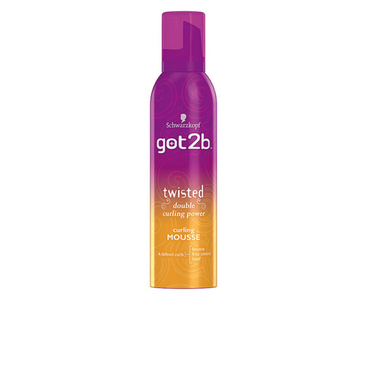Formgivande mousse Got2b Twisted Schwarzkopf (250 ml)