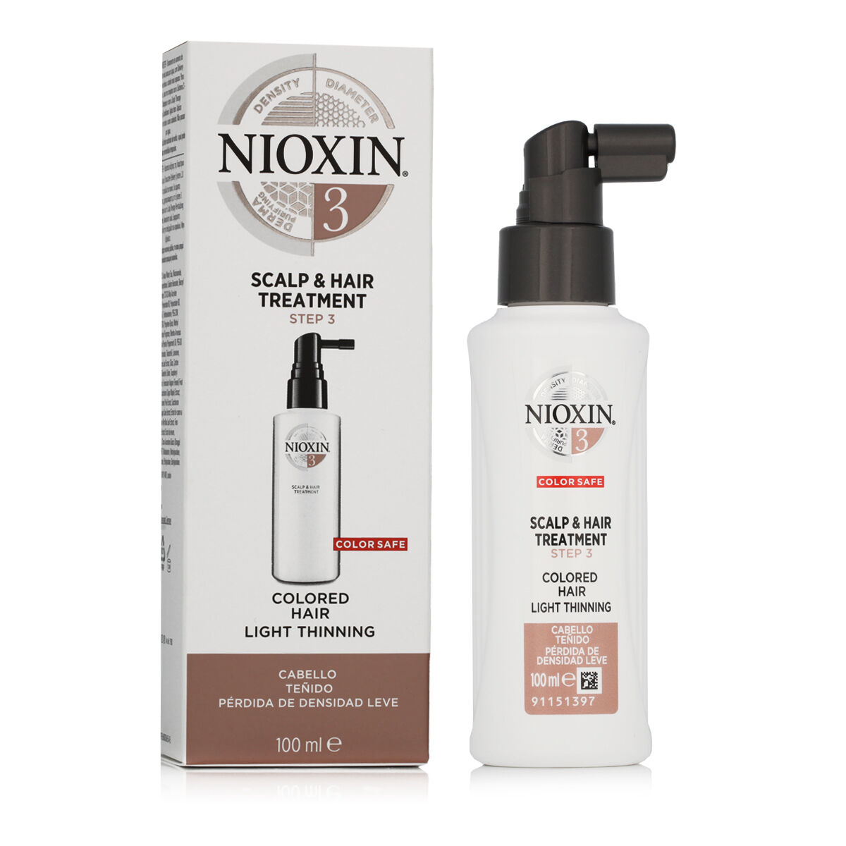 Stärkande hårbehandling Nioxin System 3 100 ml