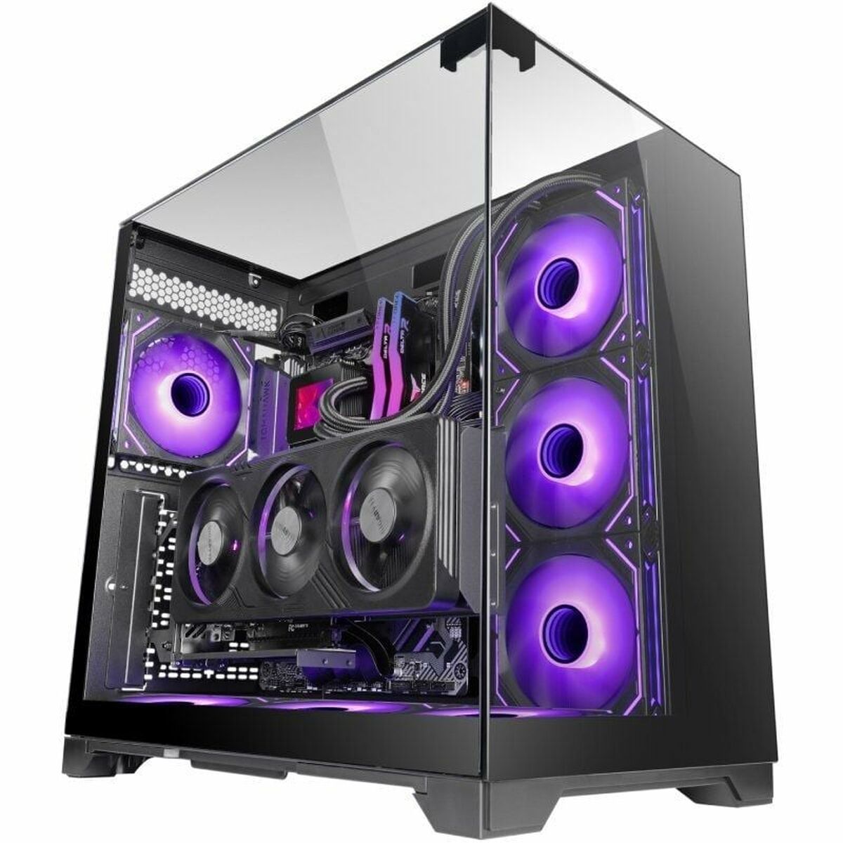 Minitorn Micro ATX / ITX Mars Gaming MCVISION Svart