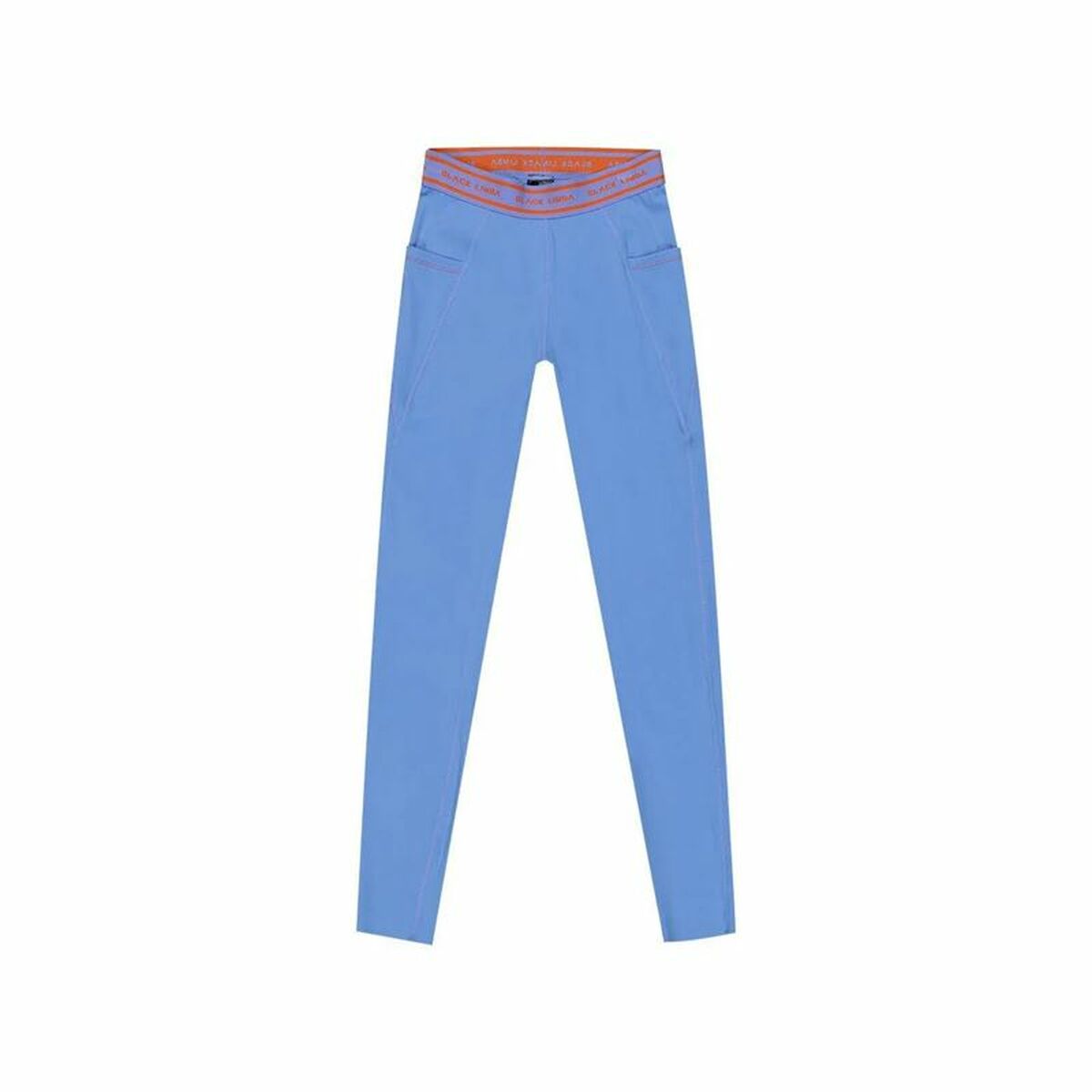 Sport-leggings, Dam Black Limba Eraflex Blå Indigo