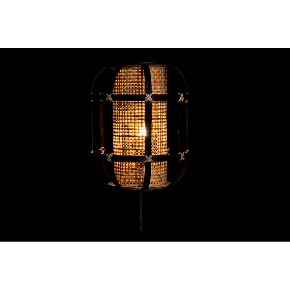 Bordslampa DKD Home Decor Svart Brun Kolonial 220 V 50 W (31 x 31 x 51 cm) - 2