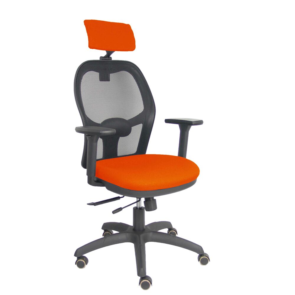 Kontorsstol med nackstöd Piqueras y Crespo B3DRPCR Mörk Orange