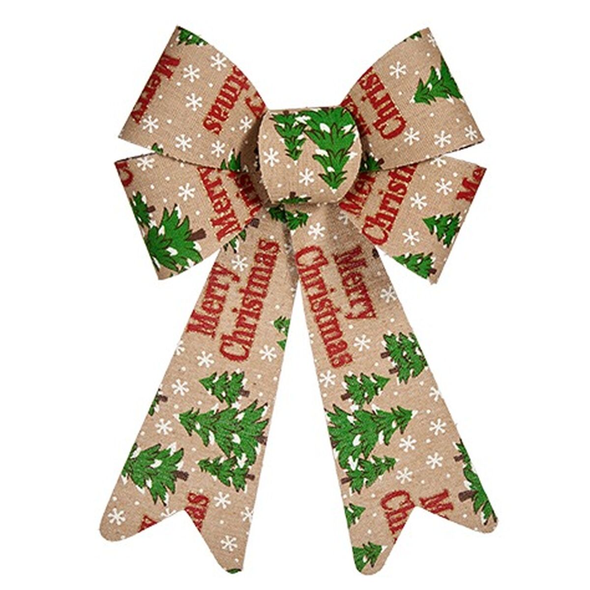 Lasso Krist+ Merry Christmas Multicolour 16 x 24 x 4 cm Julgranskula (12 antal) - 4