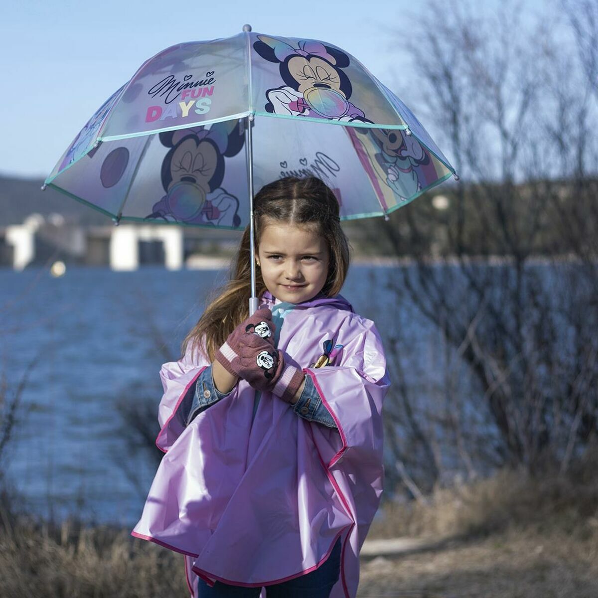 Handskar Minnie Mouse Rosa 2-8 år - 3