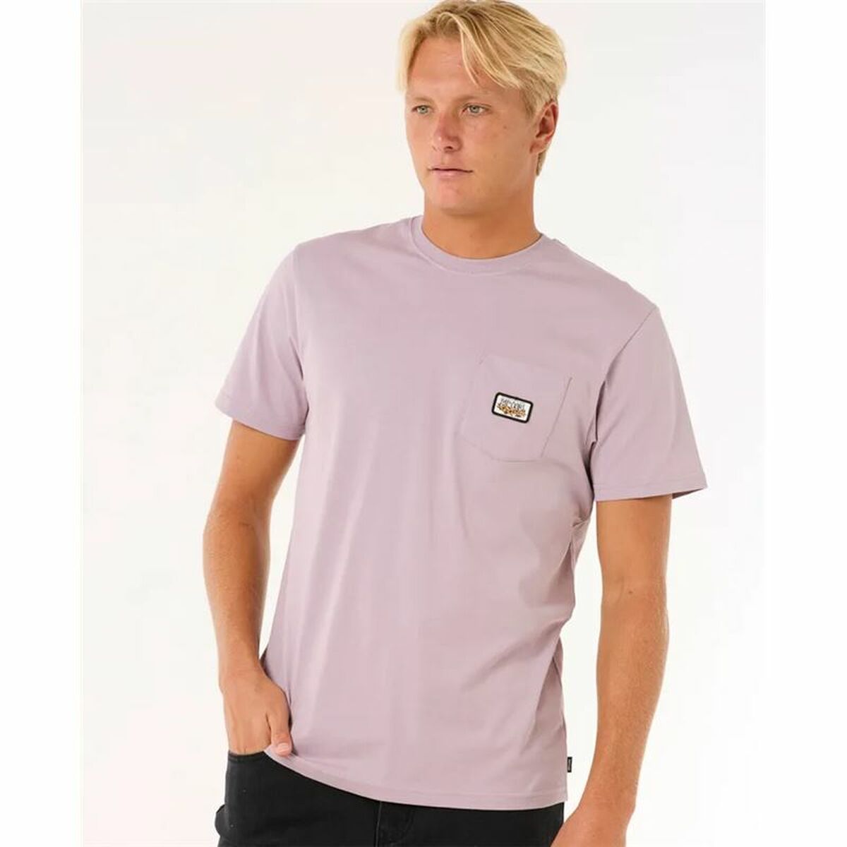 T-shirt med kortärm Herr Rip Curl Surf Paradise Badge Tee - 2