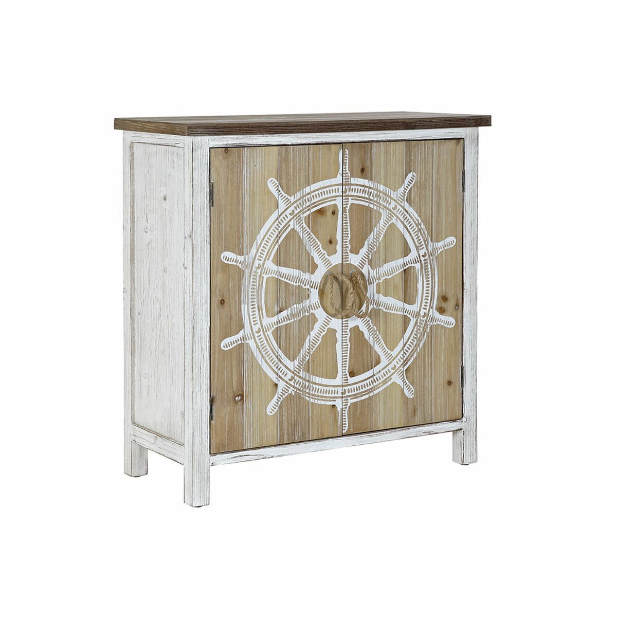 Skåp DKD Home Decor Blå Vit Naturell Gran 77 x 35 x 80,5 cm - 5