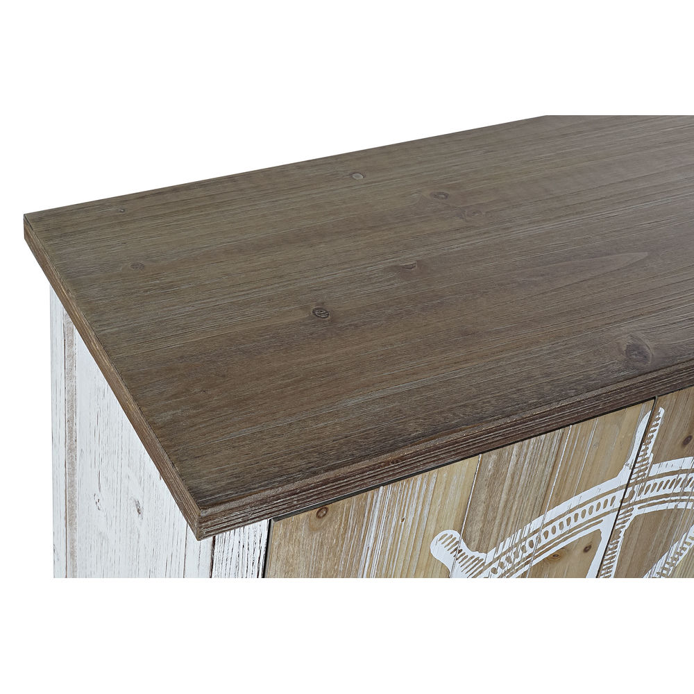 Skåp DKD Home Decor Blå Vit Naturell Gran 77 x 35 x 80,5 cm - 2
