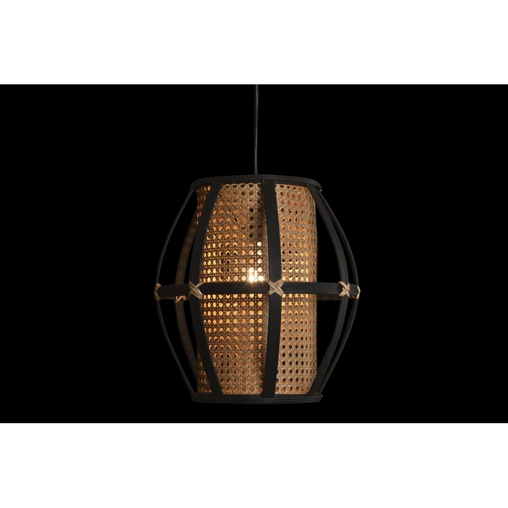 Taklampa DKD Home Decor Svart Brun 220 V 50 W (34 x 34 x 35 cm) - 2