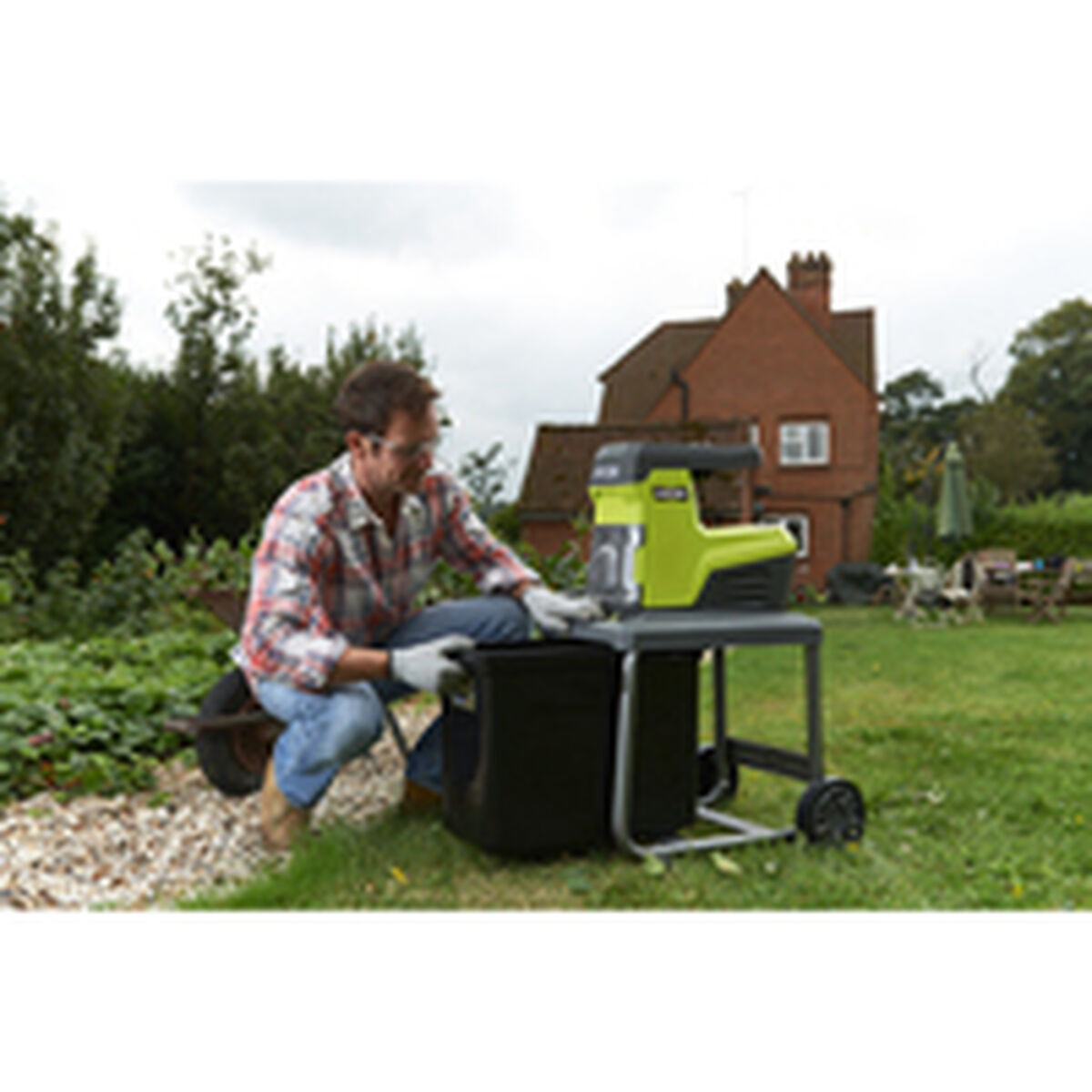 Trädgårdsflisare Ryobi RSH3045U 3000 W - 6