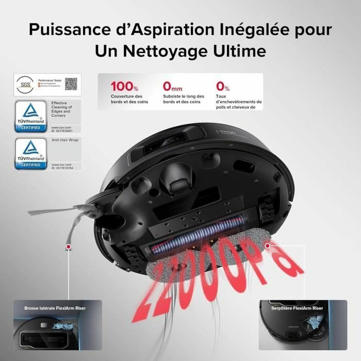 Robotdammsugare Roborock 6400 mAh - 2