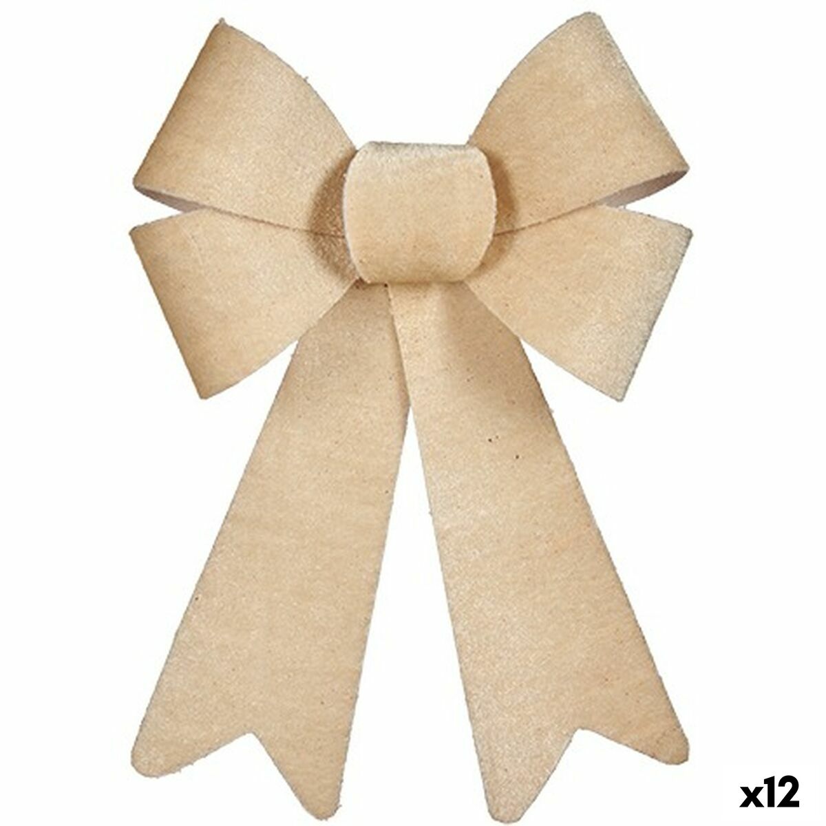 Lasso Krist+ Beige 16 x 24 x 4 cm Julgranskula (12 antal) - 3
