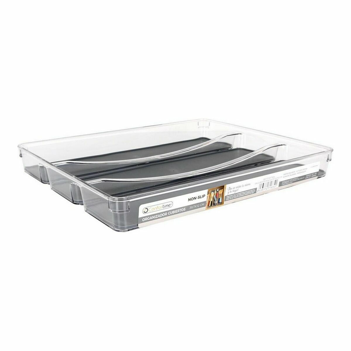 Besticks-sortering Confortime Non Slip Pet 39,7 x 32 x 4,5 cm (12 antal) - 4