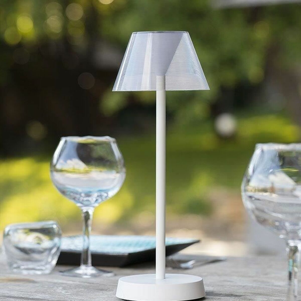 Golvlampa Lumisky Beverly Vit Grå (1 antal) - 3