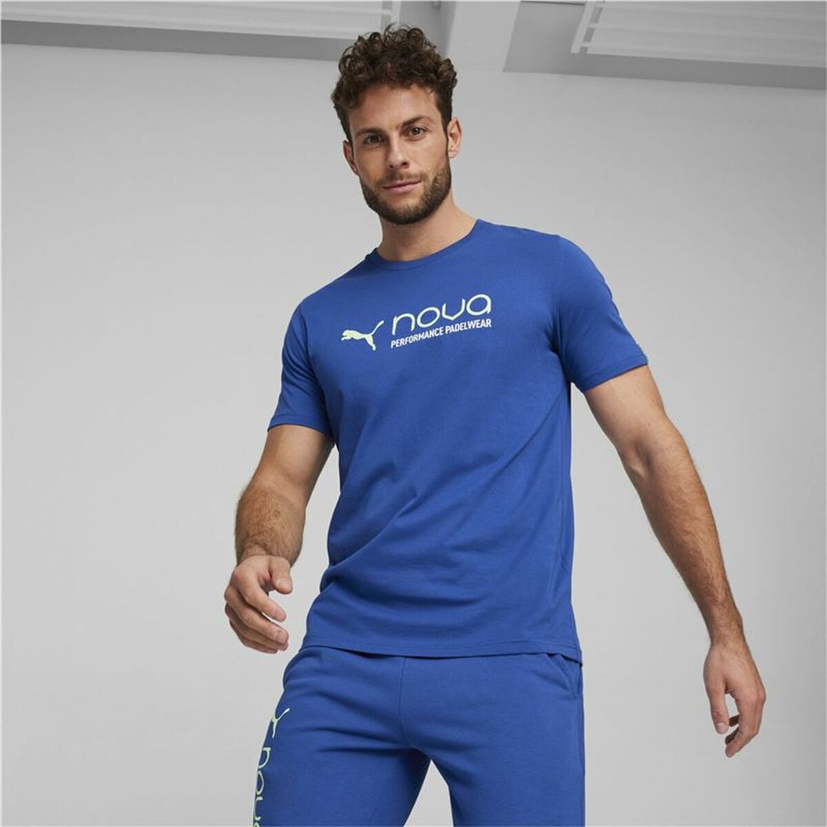 T-shirt med kortärm Herr Puma Padel - 4