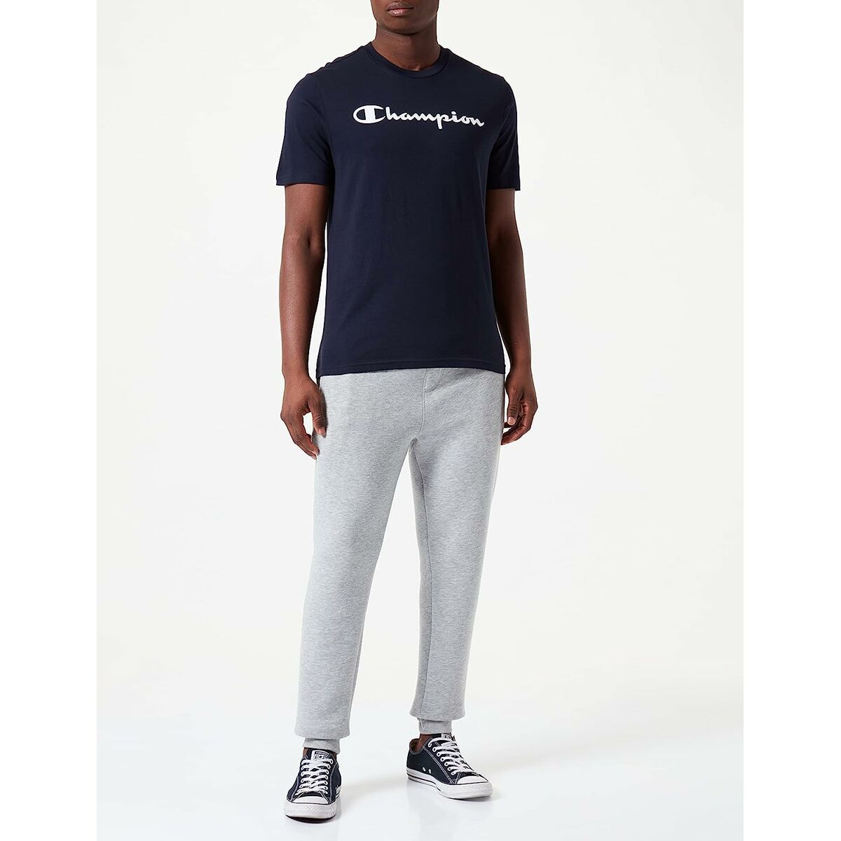 T-shirt med kortärm Herr Champion Crewneck Blå - 6