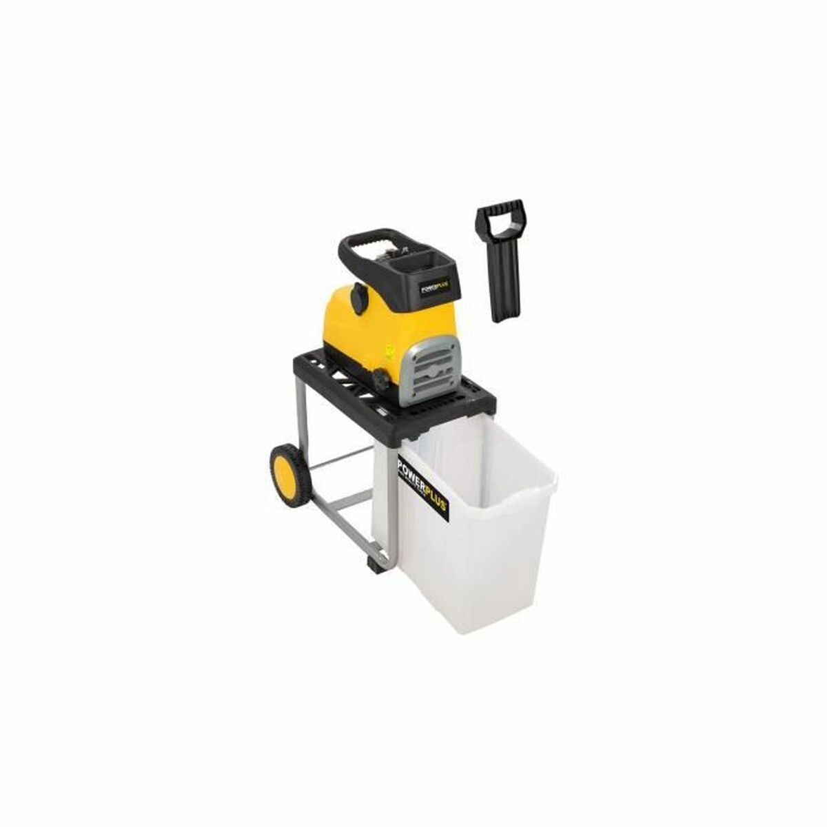 Trädgårdsflisare Powerplus 2400 W Växter - 9