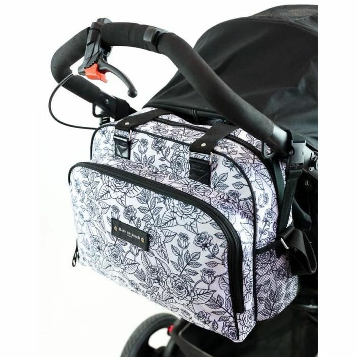 Bag för blöjbyte Baby on Board Simply Rosa - 6