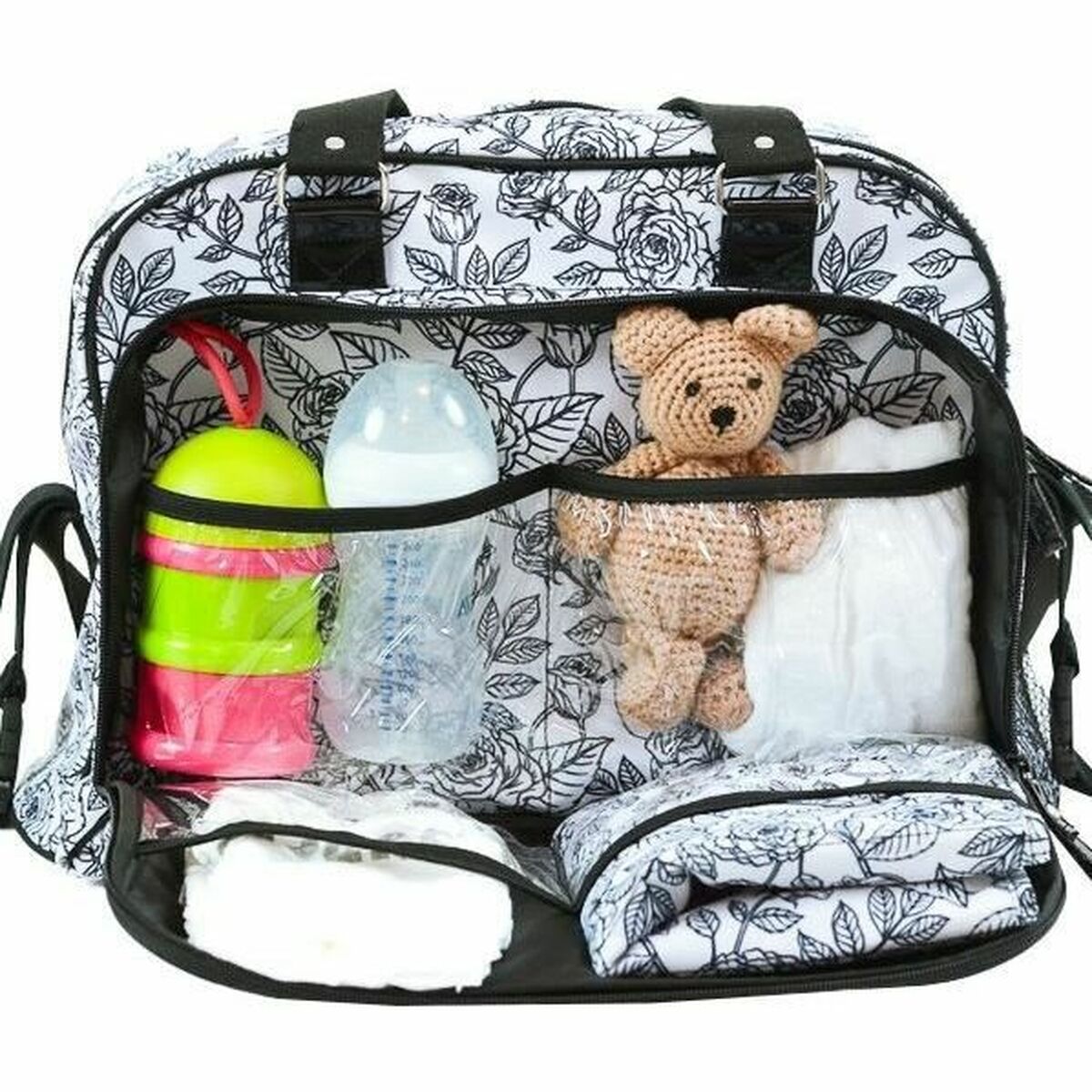Bag för blöjbyte Baby on Board Simply Rosa - 4