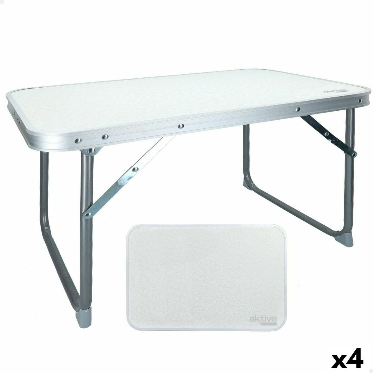 Fällbord Aktive Vit 60 x 40 x 40 cm (4 antal) - 6