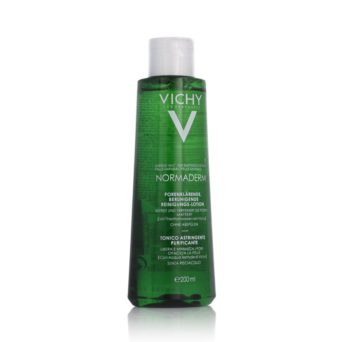 Rengörande ansiktsvatten anti-age för ögonkonturer Vichy Normaderm 200 ml
