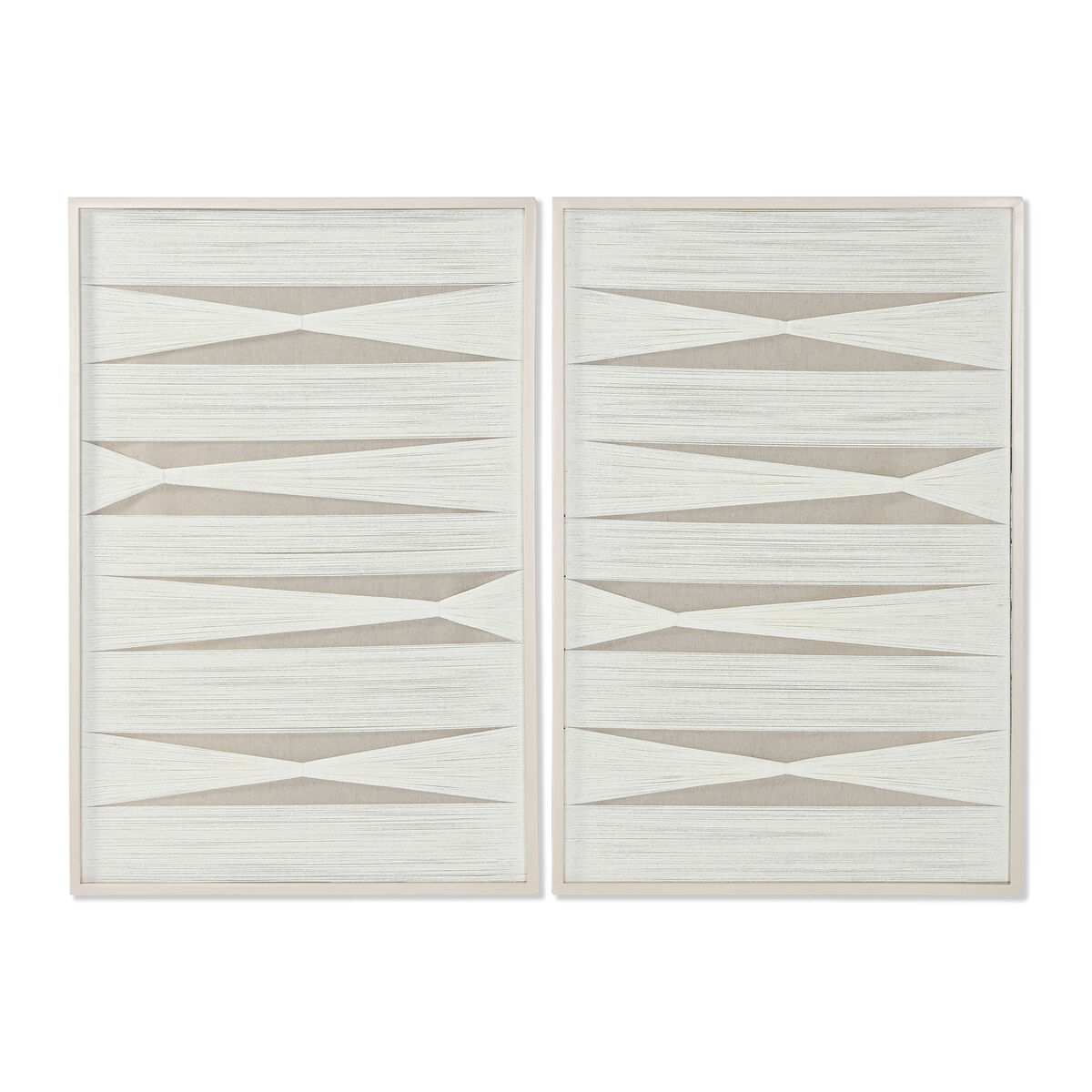 Tavla 3D Home ESPRIT Bomull Gran 60 x 3 x 90 cm