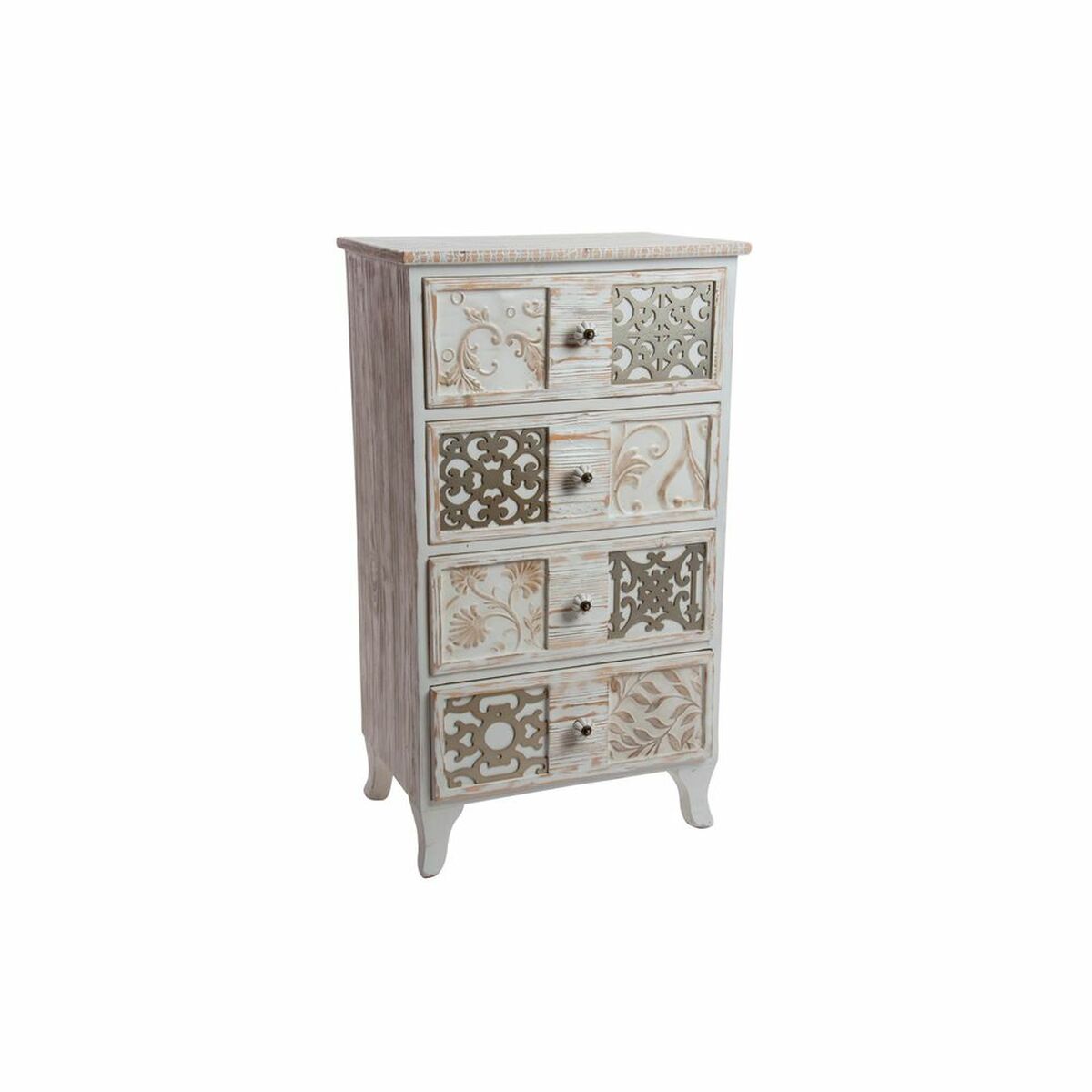 Byrå DKD Home Decor 51,4 x 34,2 x 90,6 cm Beige Trä Arab - 5