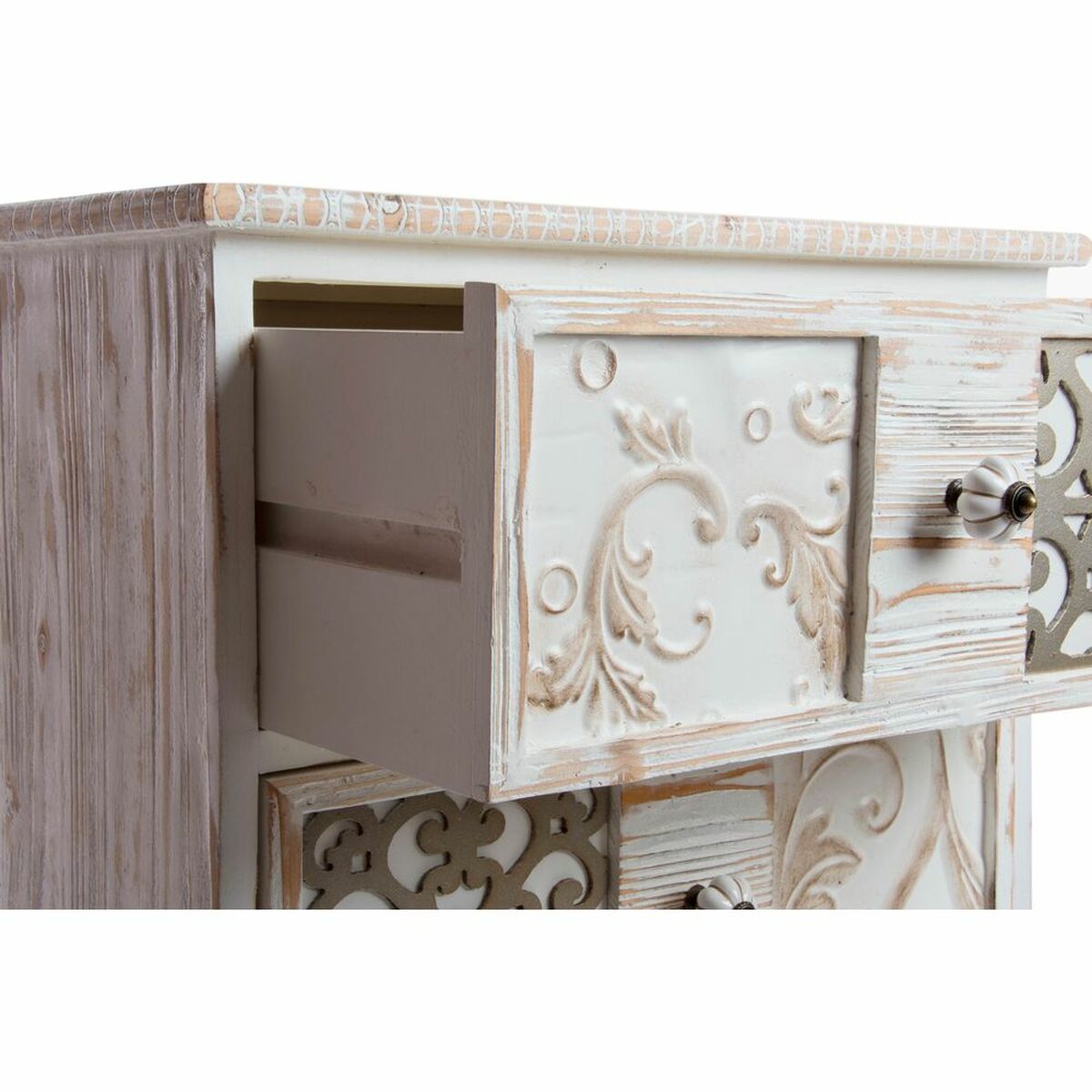 Byrå DKD Home Decor 51,4 x 34,2 x 90,6 cm Beige Trä Arab - 8