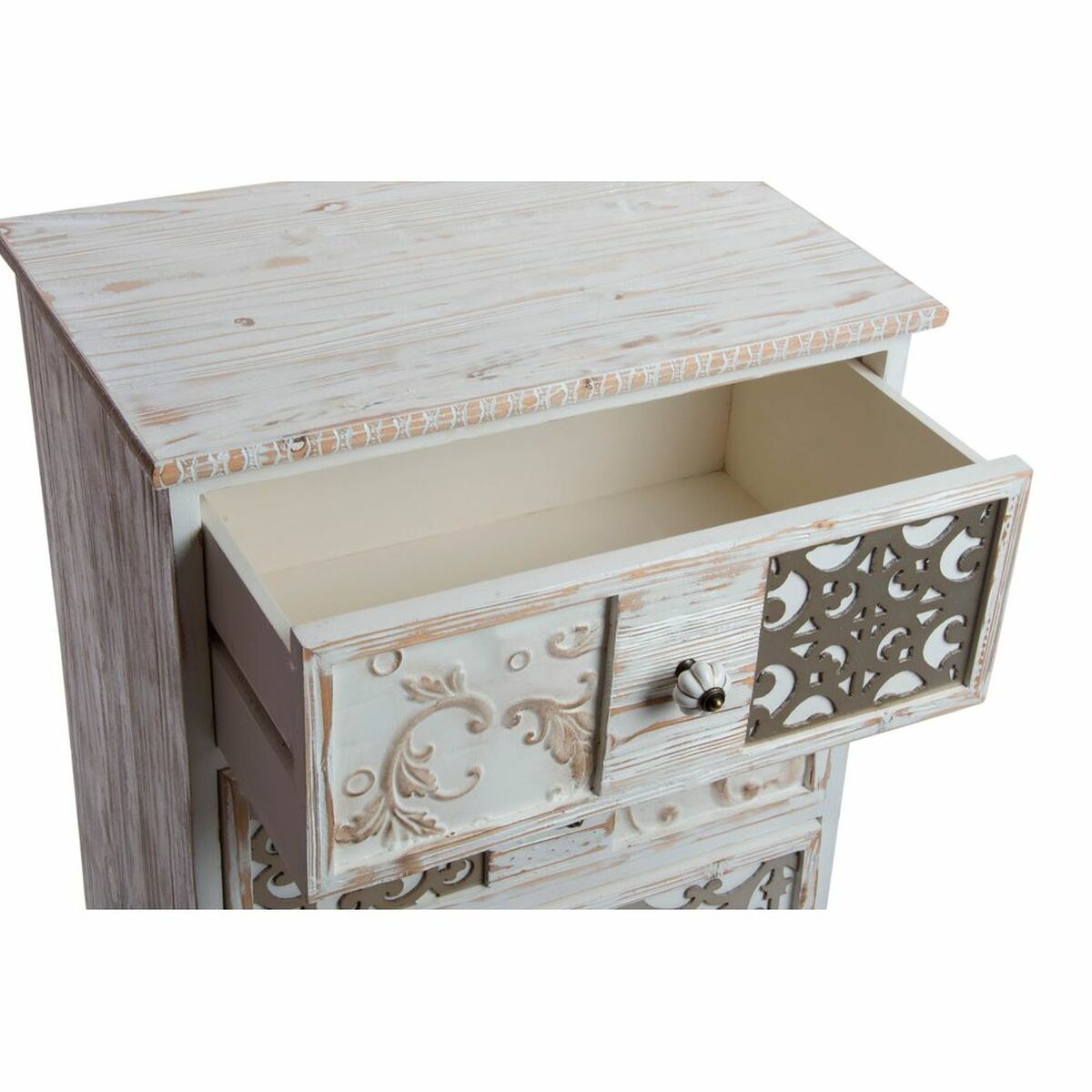 Byrå DKD Home Decor 51,4 x 34,2 x 90,6 cm Beige Trä Arab - 6