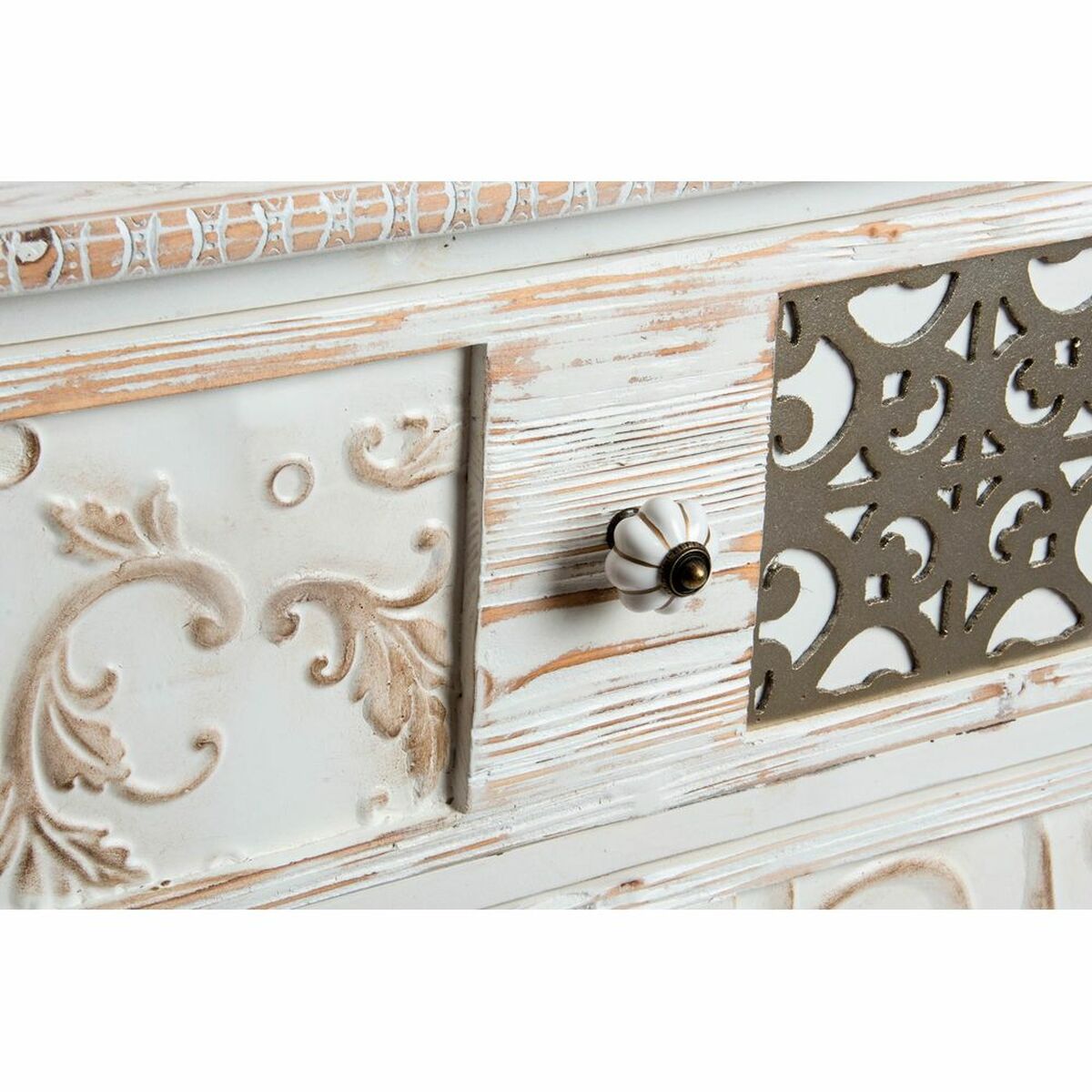 Byrå DKD Home Decor 51,4 x 34,2 x 90,6 cm Beige Trä Arab - 7
