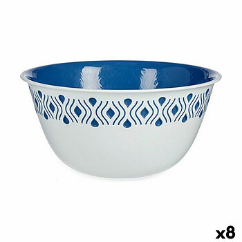 Salladsskål Stefanplast Tosca Blå Plast 29 x 13 x 29 cm (8 antal)