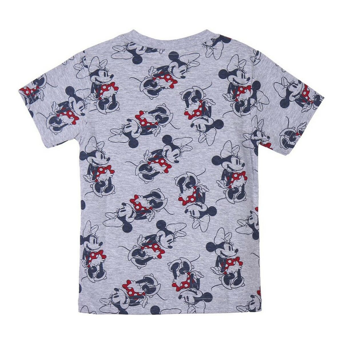 Barn T-shirt med kortärm Minnie Mouse Grå - 2