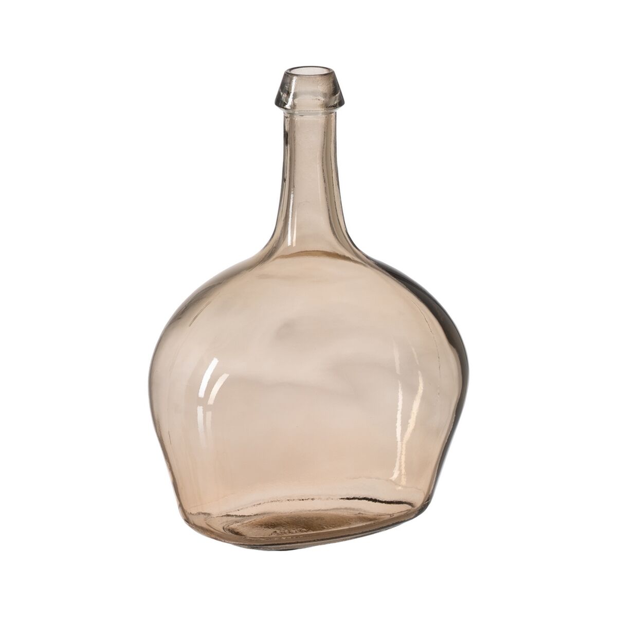 Dekorativ karaff Champagne återvinningsglas 19 x 19 x 26 cm