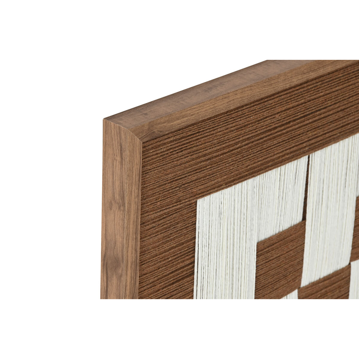 Tavla 3D Home ESPRIT Bomull Gran 50 x 3 x 50 cm - 2