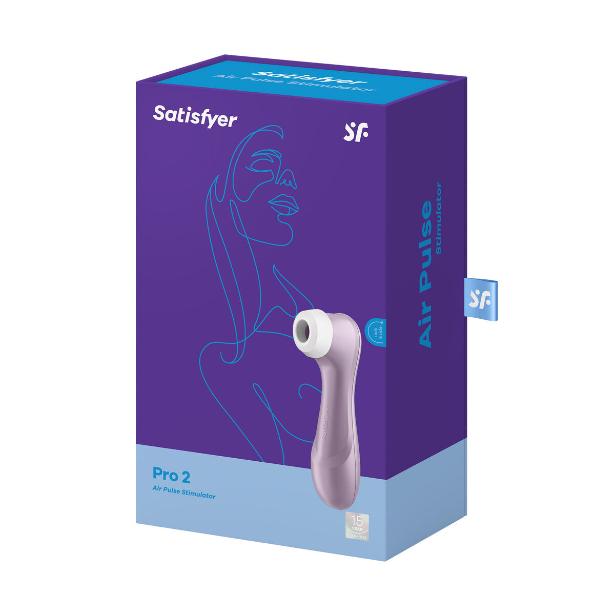 Sugstimulator för klitoris Satisfyer Pro 2 Air Pulse Rosa
