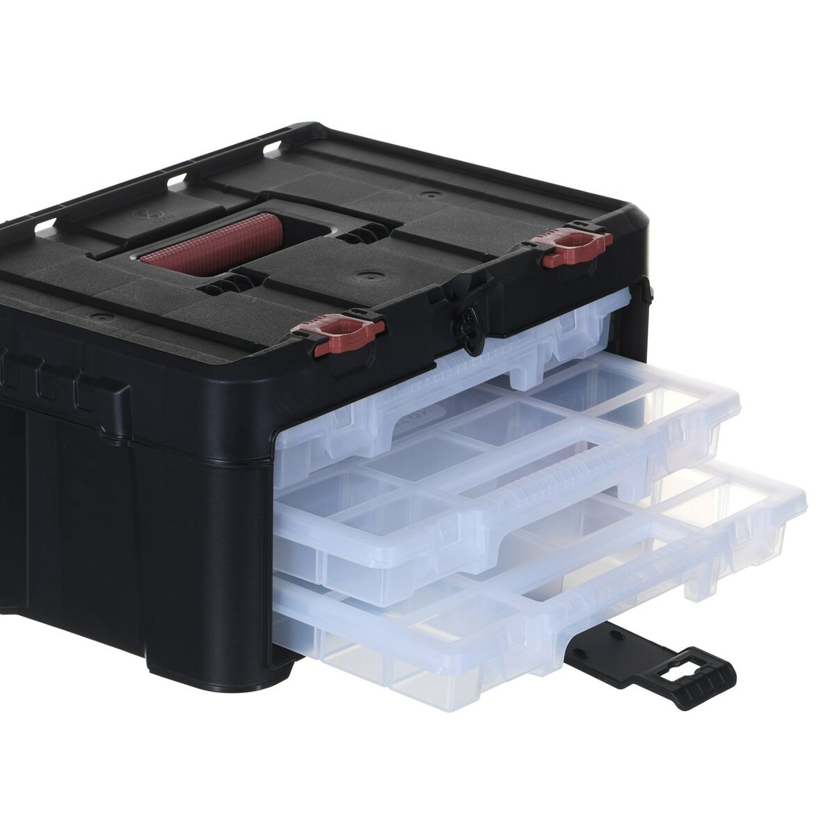 Verktygslåda Keter Stack'N'Roll Polykarbonater 48,1 x 23,3 x 33,2 cm - 4